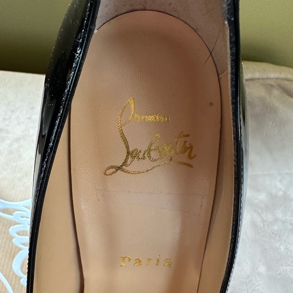 Christian Louboutin Fifi 100 Patent Calf - Picture 7 of 10